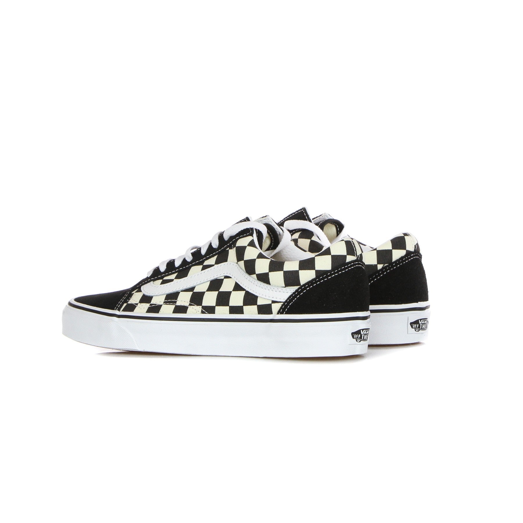 Scarpa Bassa Uomo Old Skool (primary Check) Black/white VN0A38G1P0S1