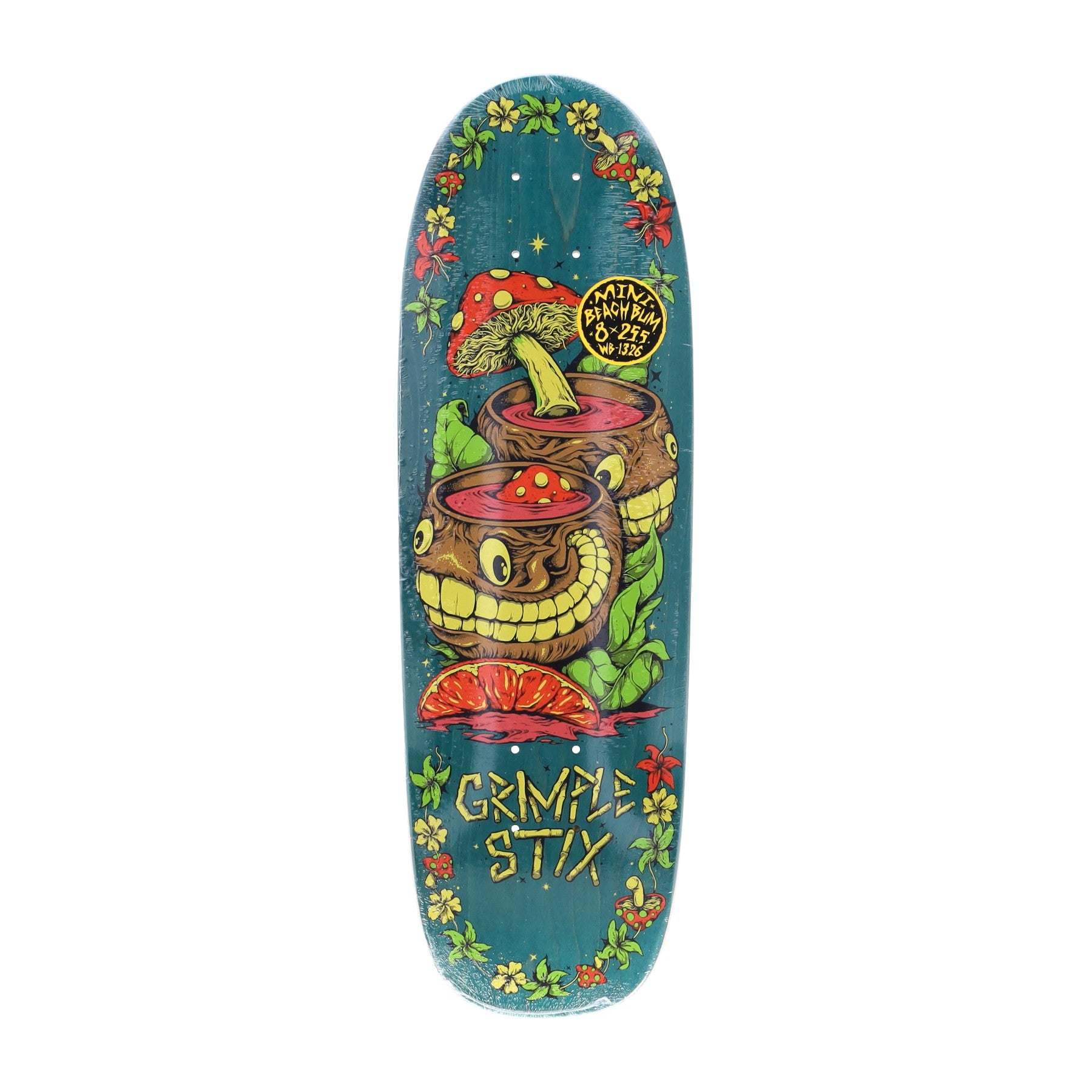 Skateboard Tavola Uomo Grimplestix On Vacation Yellow AHSKB20723