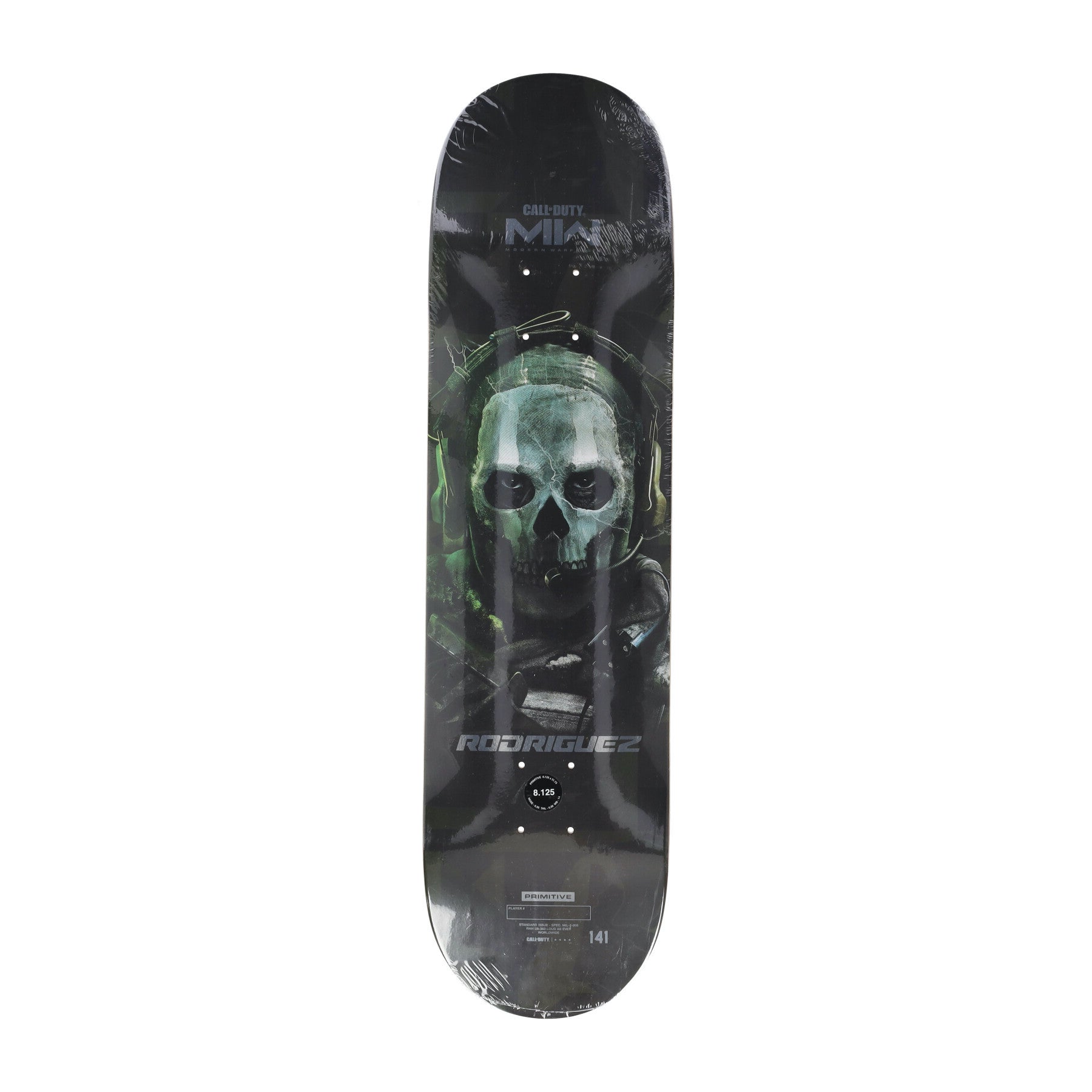 Skateboard Tavola Uomo Rodriguez Ghost Deck X Call Of Duty Yellow PRSKB3W0012