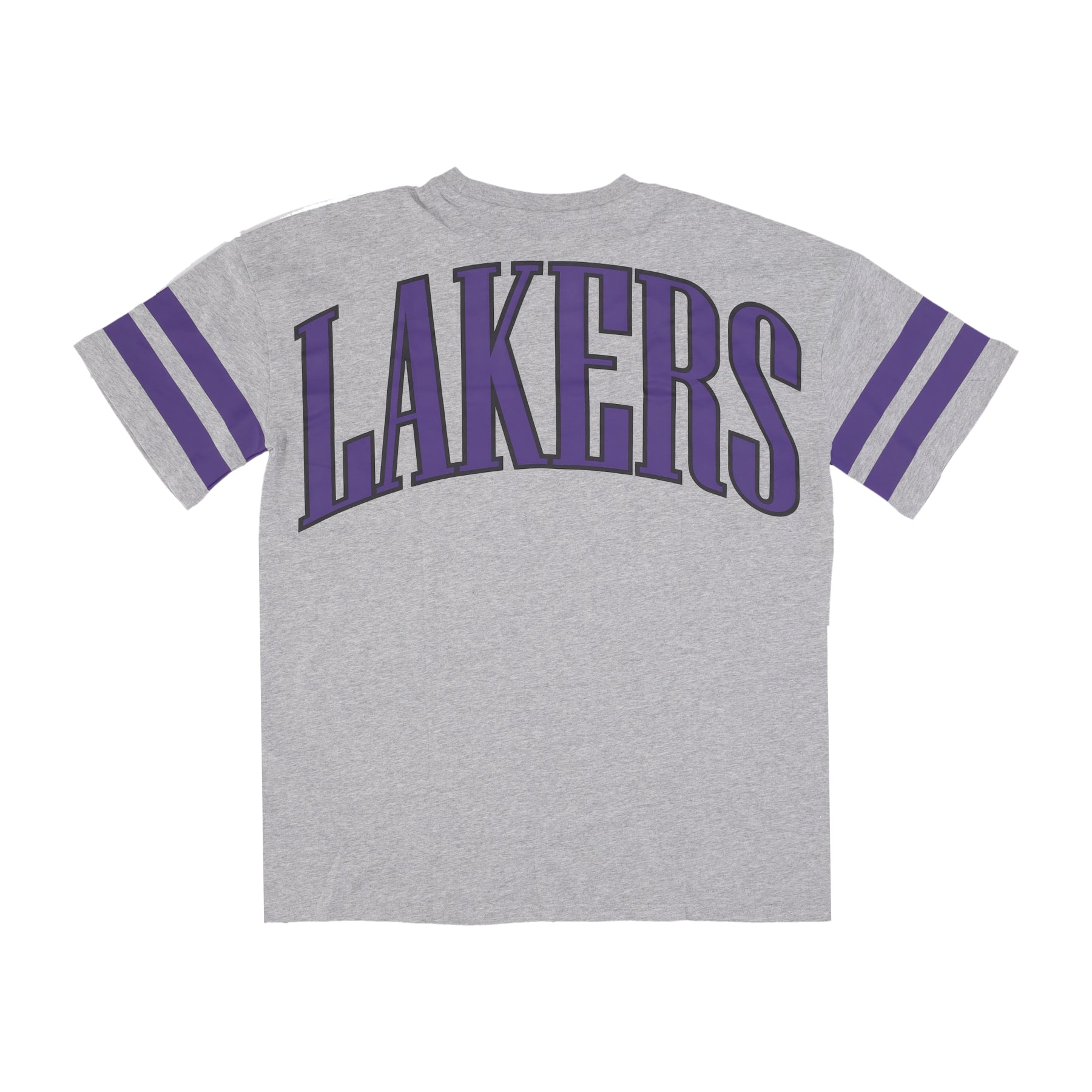 Maglietta Uomo Nba Arch Graphic Oversize Tee Loslak Heather Grey/true Purple 60435435