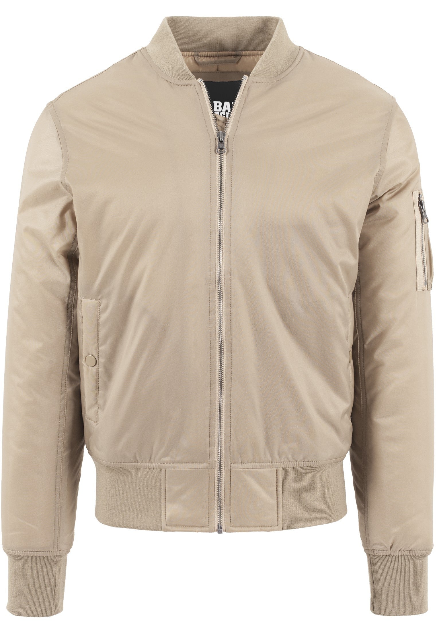 Uomo Basic Bomber Jacket Sabbia TB861
