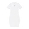 Vestito Donna Essential Midi Dress White/black DV7878
