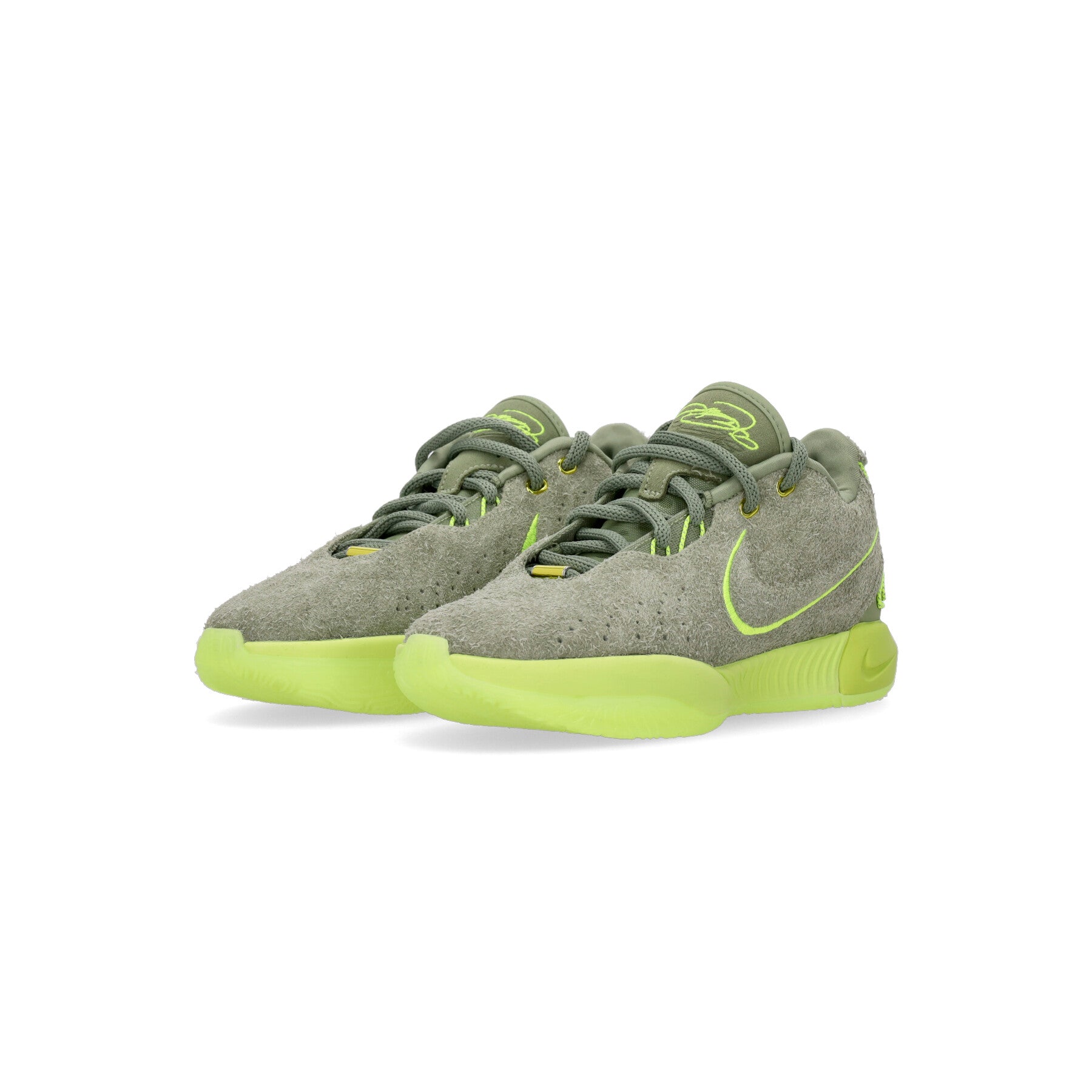 Scarpa Basket Uomo Lebron Xxi Oil Green/volt/volt FV2345-302
