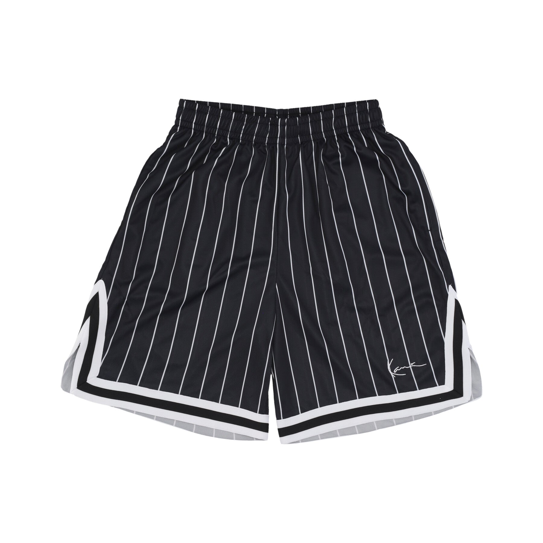 Pantaloncino Tipo Basket Uomo Pinstripe Mesh Shorts Black/white 6014920