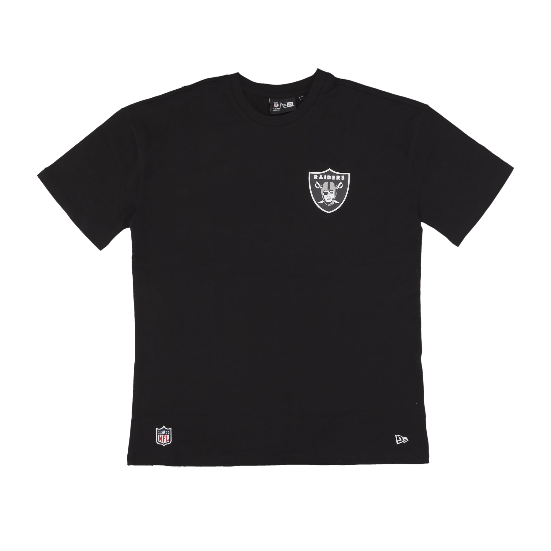 Maglietta Uomo Nfl Drop Shoulder Oversize Tee Lasrai Black/white 60435374