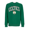 Felpa Leggera Girocollo Uomo Nba Arch Graphic Oversize Crew Boscel Kelly Green/white 60435430
