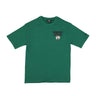 Maglietta Uomo Nba Script Oversize Tee Boscel Kelly Green/white 60435523