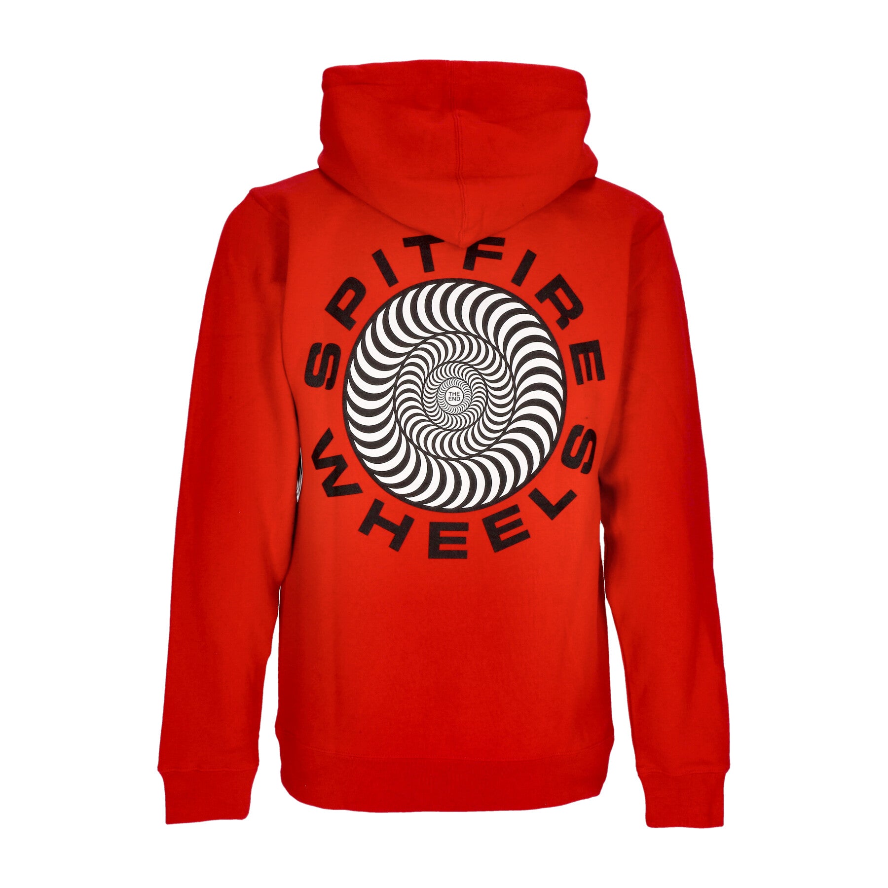 Felpa Cappuccio Uomo Classic 87 Swirl Fill Hooded Scarlet/black/white E35SPIC87SW