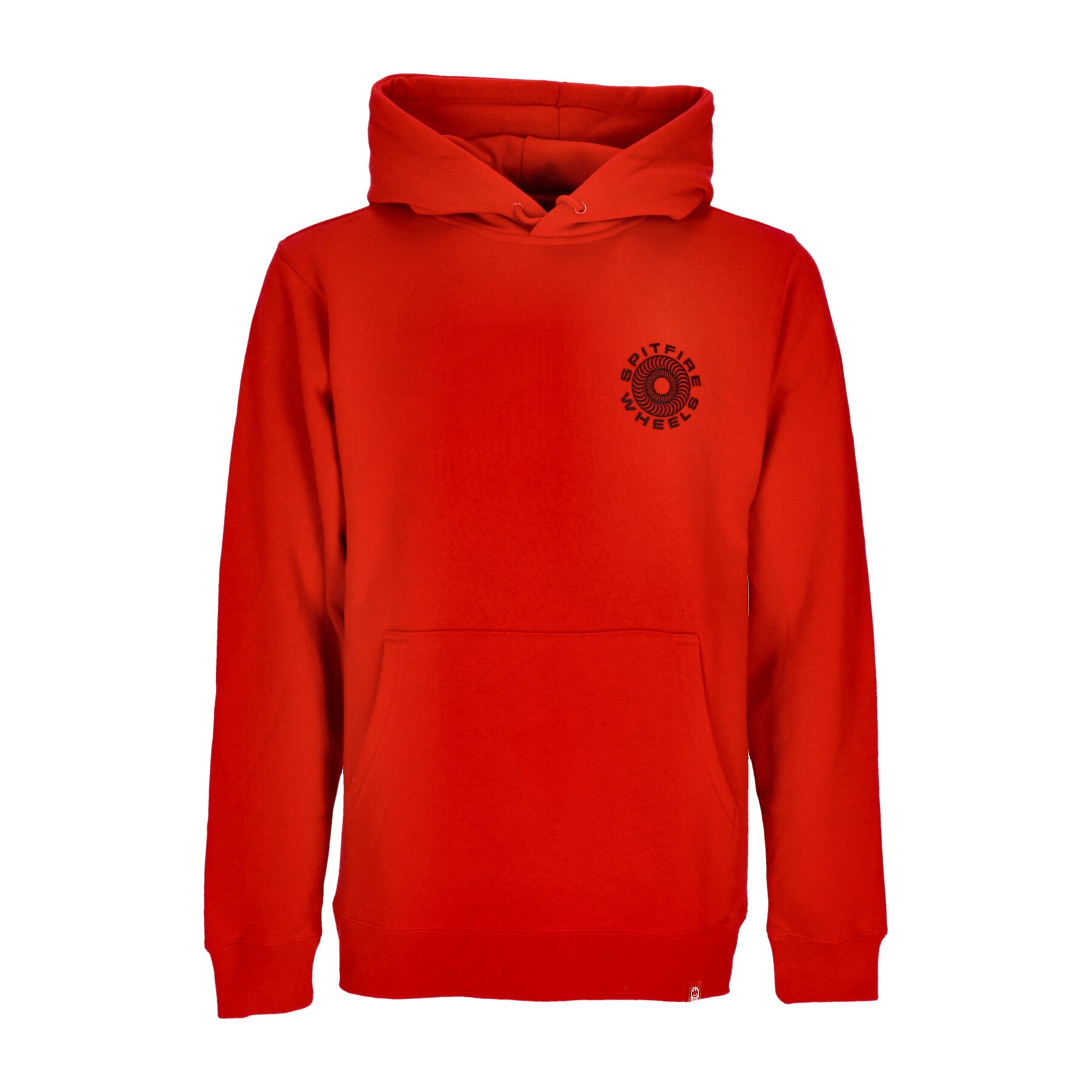 Felpa Cappuccio Uomo Classic 87 Swirl Fill Hooded Scarlet/black/white E35SPIC87SW