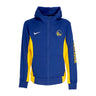 Giacca Tuta Cappuccio Uomo Nba Showtime Dri-fit  Full-zip Hoodie Golwar Rush Blue/amarillo/amarillo/white FB3413-495
