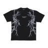 Maglietta Uomo Lateral Lightning Print Tee Black/white PH00556