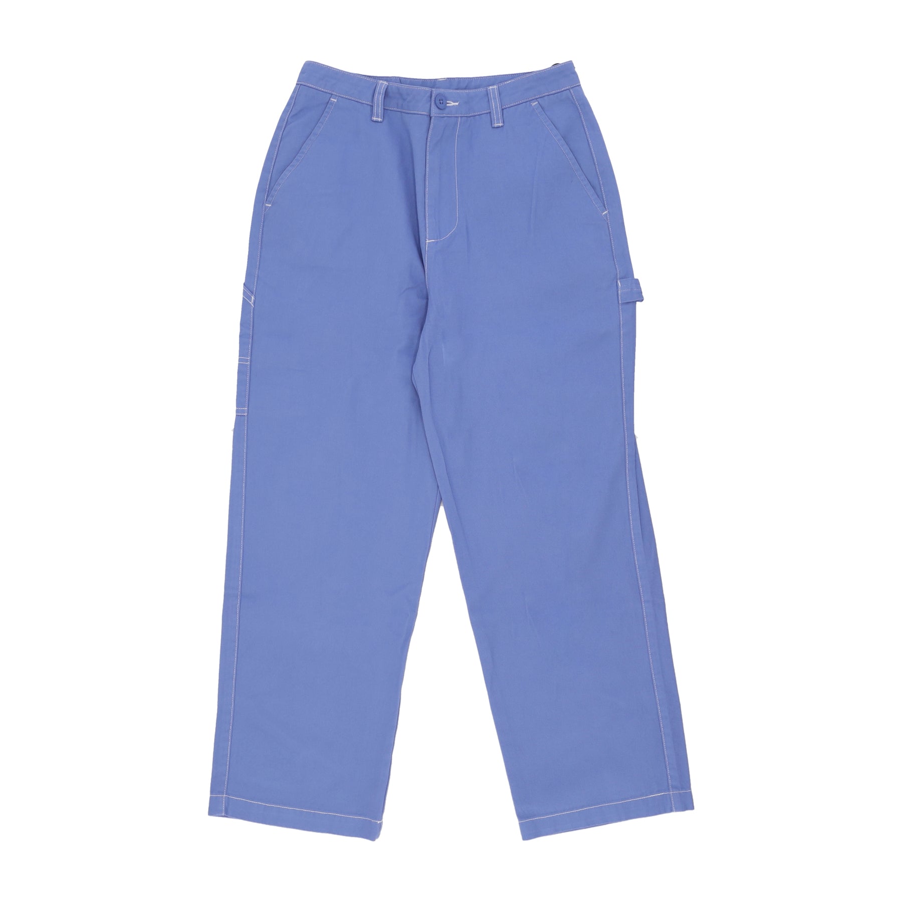Pantalone Lungo Donna Nolan Carpenter Pant Hyacinth/white Stitch SCA-WPT-1000