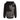 Felpa Leggera Cappuccio Uomo Chinese Wall Outline Over Hoodie Black/white SW694-SN-01