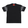 Maglietta Uomo Flames Tee Black/white VS00756